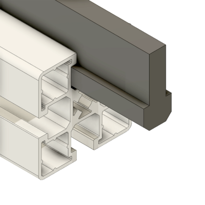MODULAR SOLUTIONS SLIDE PROFILE&lt;br&gt;PROFILE GUIDE 32MM, 2M